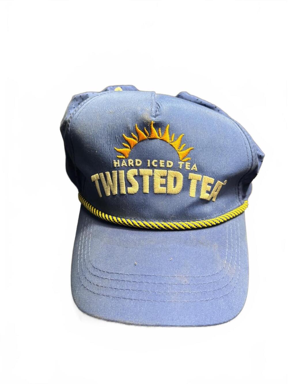 Twisted Tea Hard Iced Tea Blue Adjustable Baseball Cap Hat